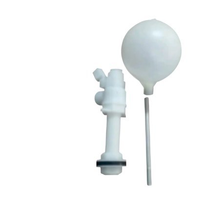 White PVC Ball Float Valve photo 2